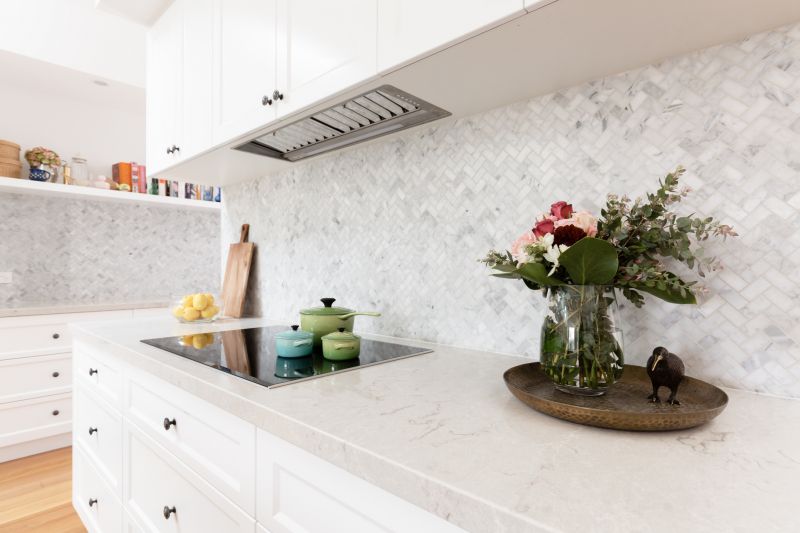 Granite Backsplash Installation